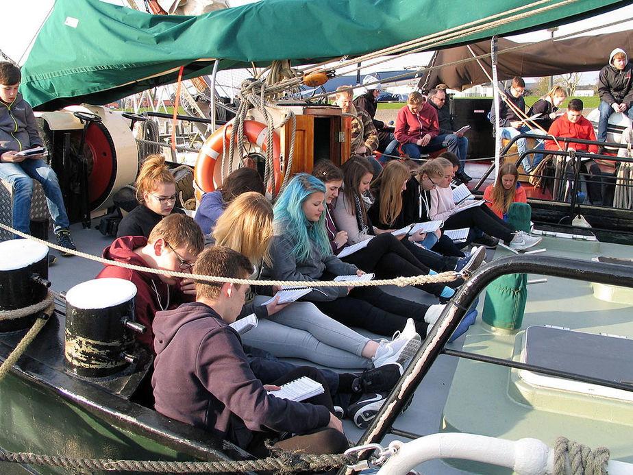 Segelrüstzeit auf dem Ijsselmeer